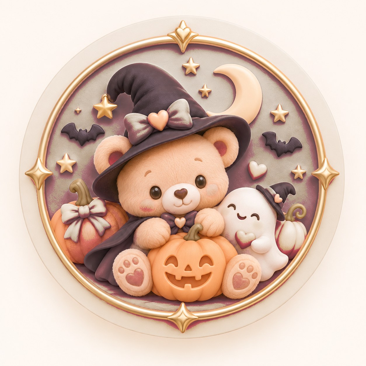 Medallón del Mundo Halloween